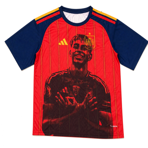 Spain Lamine jersey