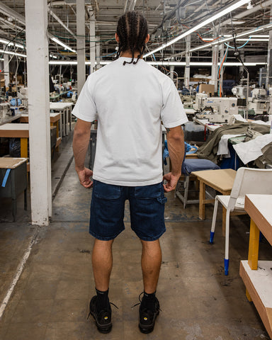 LA Apparel 1801GD White Print